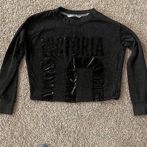 Victoria Secret Victoria Sport cropped sweatshirt crewneck